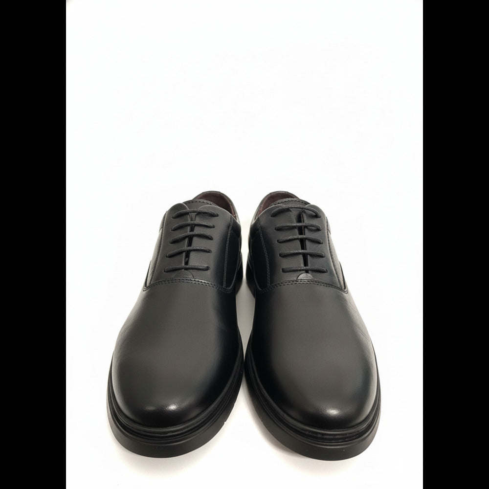 Amzwarou  chaussure noir en cuir tres confortable